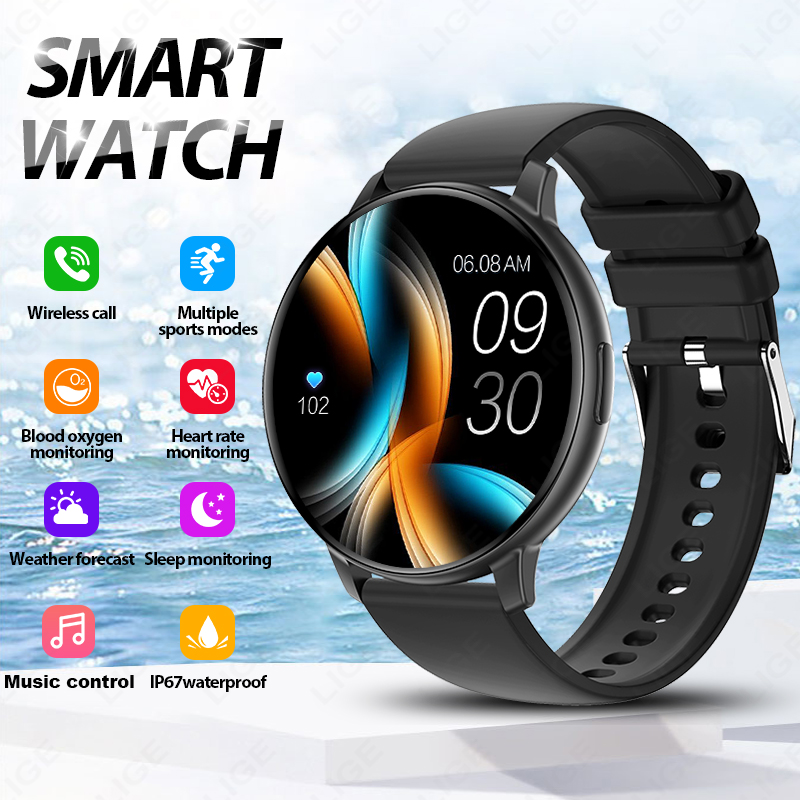 Watches Ladies Smartwatch - LIGE Nieuwe 1.43 inch Bluetooth Oproep