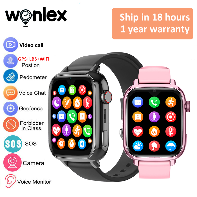 Smartwatch Watches For Kids With Gps - Wonlex KT34 Smartwatch voor kinderen 4G