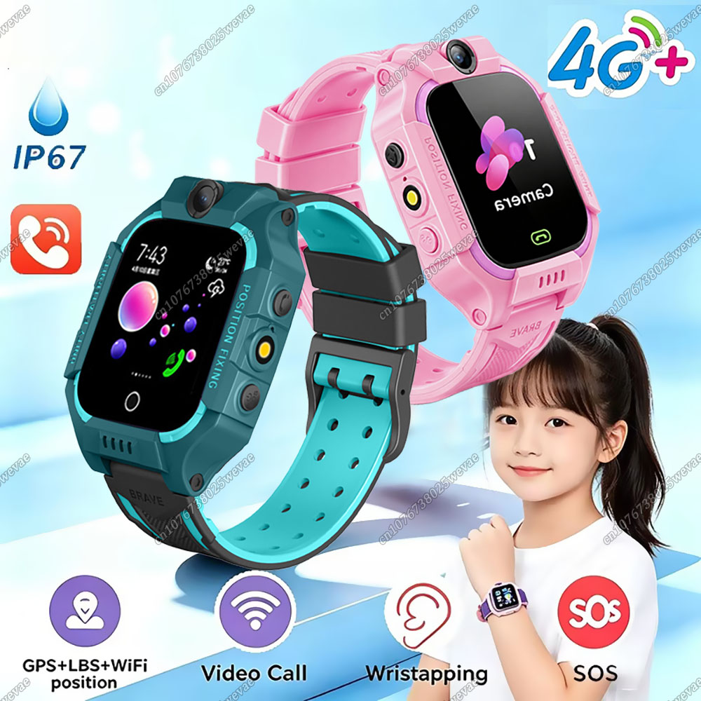 Smartwatch Watches For Kids - 2026 Nieuw 5G Kinder GPS Smartwatch