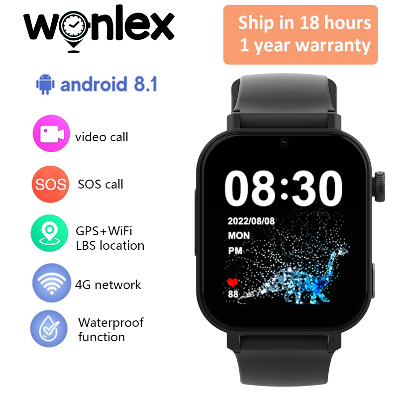 Smartwatch Watches For Kids - Wonlex KT36 4G Smart Watch Kinderen
