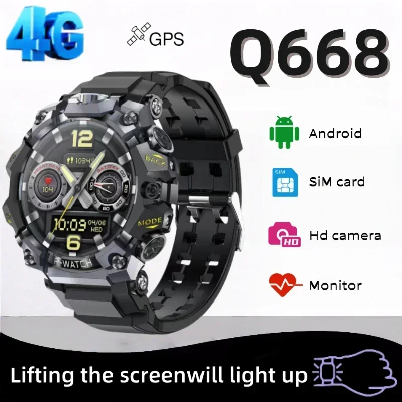 Smartwatch Watches For Women With Gps - Q668 5G Smartwatch met volledige netwerkondersteuning,