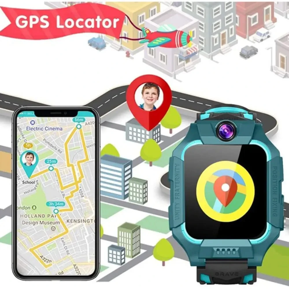VIVO Kids GPS Waterdichte Smar - Smartwatch Watches For Kids With Gps recensie en prijs