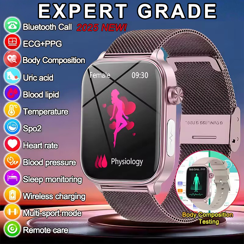 2025 Nieuwe ECG + PPG Monitori - Smartwatch Watches Price recensie en prijs