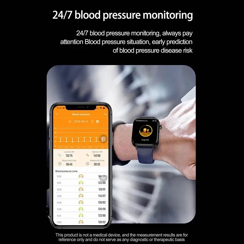 2025 Nieuwe ECG + PPG Monitori - Smartwatch Watches Price recensie en prijs