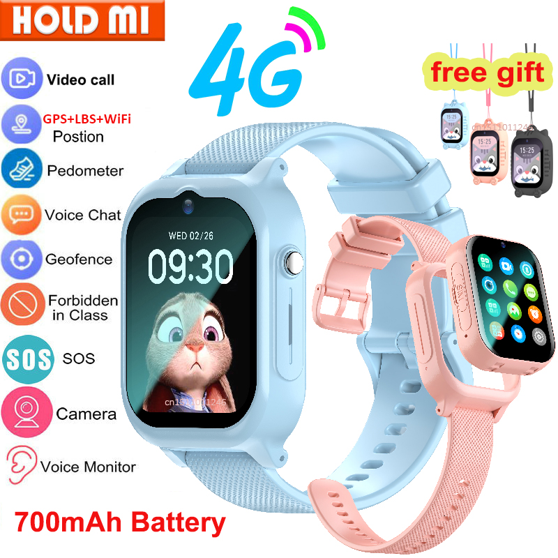 Smart Watch Kinderen 4G GPS WI - Smartwatch Watches For Kids recensie en prijs