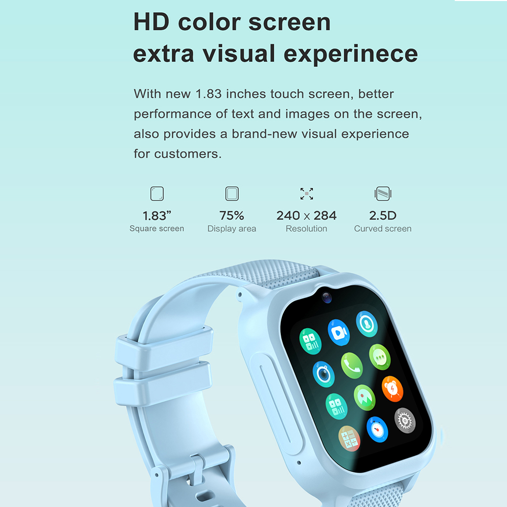 Smart Watch Kinderen 4G GPS WI - Smartwatch Watches For Kids recensie en prijs