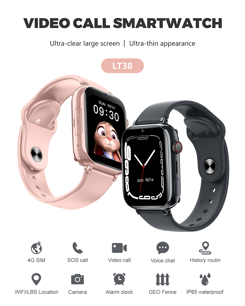 Nieuwe 4G kinderhorloges Oproe - Smartwatch Watches For Kids With Gps recensie en prijs