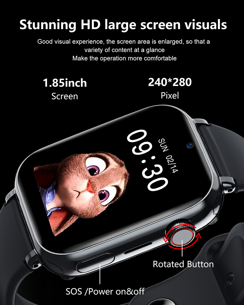 Nieuwe 4G kinderhorloges Oproe - Smartwatch Watches For Kids With Gps recensie en prijs