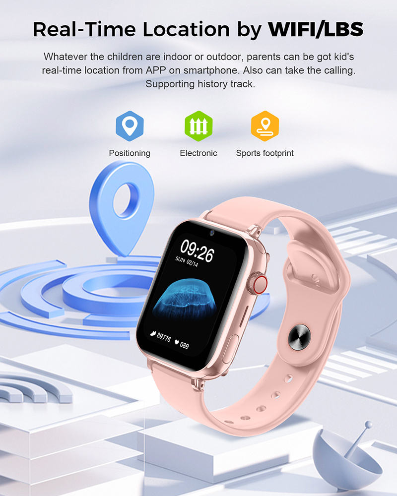 Nieuwe 4G kinderhorloges Oproe - Smartwatch Watches For Kids With Gps recensie en prijs
