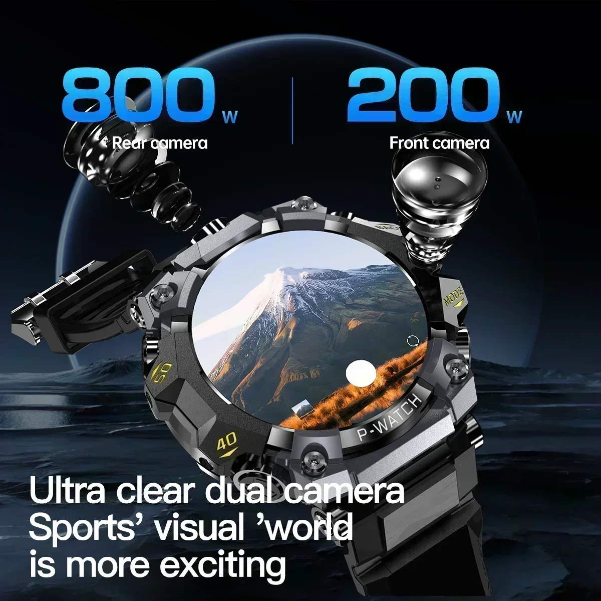 Q668 5G Smartwatch met volledi - Smartwatch Watches For Women With Gps recensie en prijs