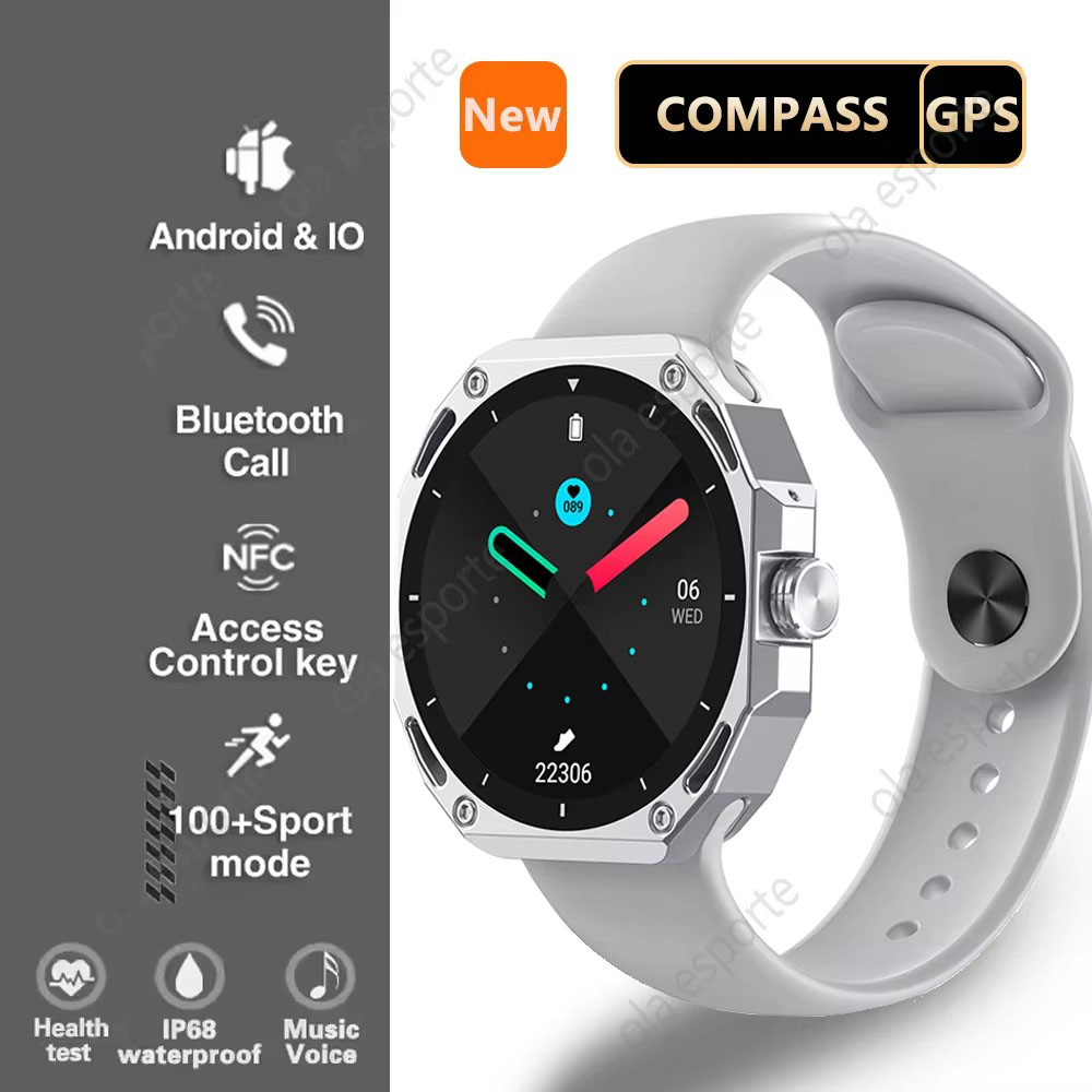 Smart Horloge Mannen Vrouwen 1 - Smartwatch Watches For Women With Gps recensie en prijs