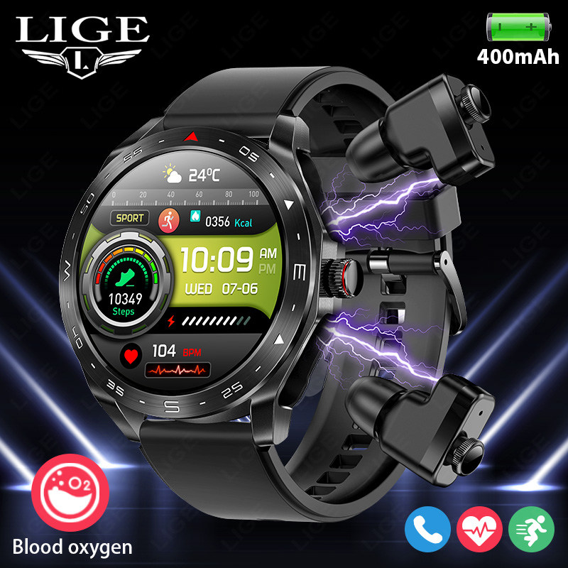 Lige Met Oordopjes Bluetooth H - Smartwatch Watches Price recensie en prijs